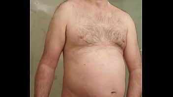चलाएँ न्यूड मार्टिन लैवल्ली mastubates, ejaculates and खाती उनके स्पर्म साथ उसके 8 इंच डिल्डो