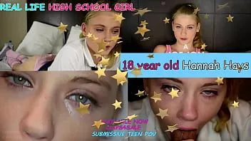 Play Real life eighteen year old 12th grade student hannah hays learns to suck cock slowly and sensually from a dirty old man