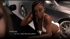 play 3D-junge brünette MILF mit großem Arsch und Titten in einer erotischen Geschichte