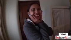 Putar Slim Asia Remaja Cherry's Bathtime Blowjob & Keras Bercinta dengan Ayam Putih Besar